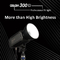 310W Coolcam 300D फोटोग्राफी और लघु वीडियो के लिए प्रकाश उच्च चमक भरें